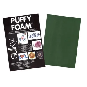 3mm Forest Green Puffy Foam