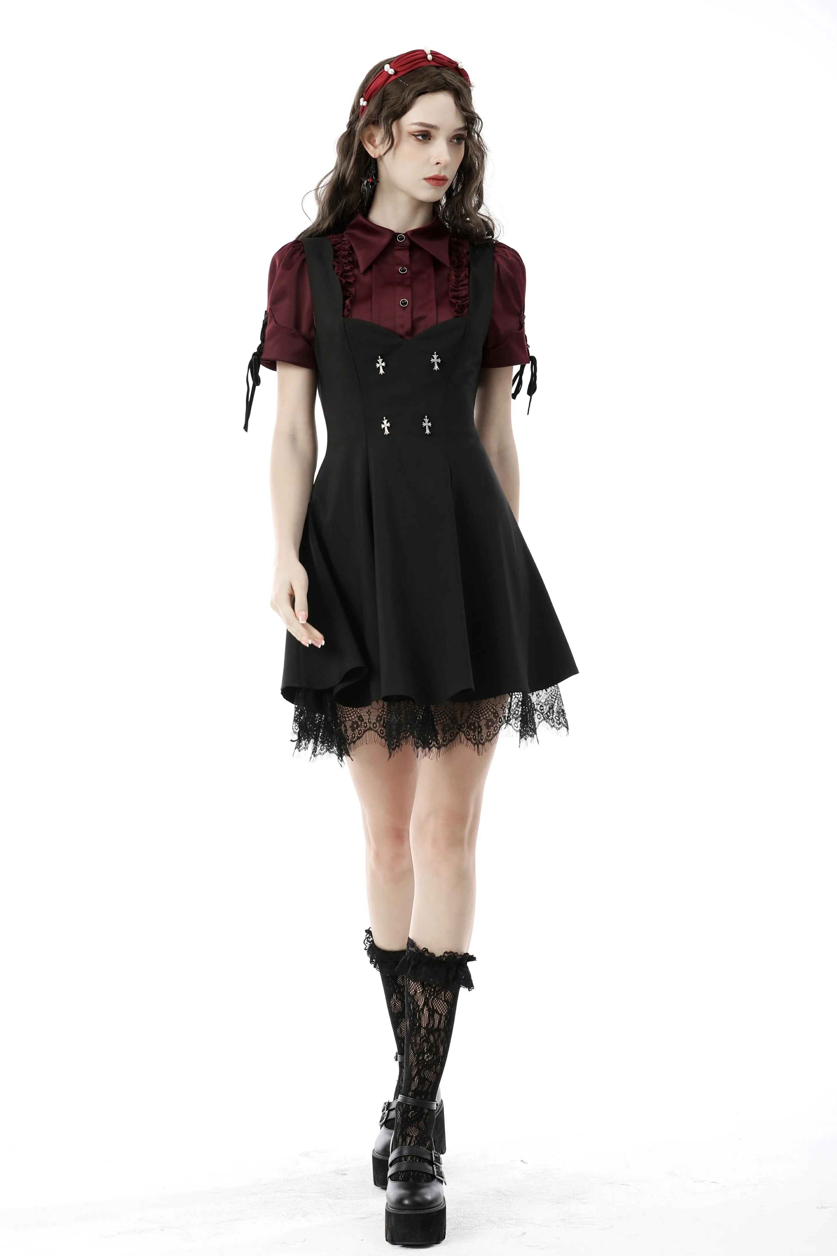 Academy doll strap dress DW640