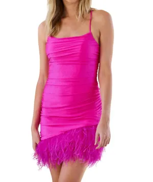 Amarra - Ruched Jersey Cocktail Dress