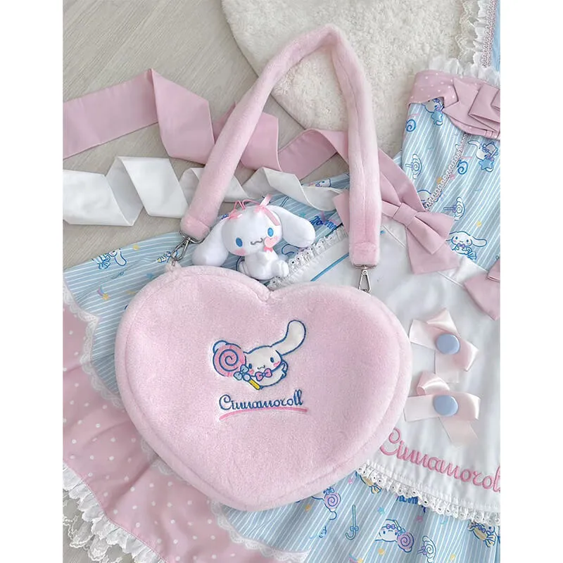 Sanrio Star Gummy Series Cinnamoroll Inspired Hooded Jumperskirt
