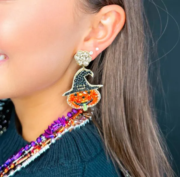 Taylor Shaye Spooky Lantern Drop Earrings